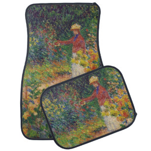 In the Garden, Monet Car Floor Mat