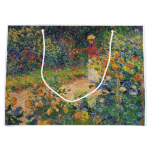 In the Garden, Monet Large Gift Bag