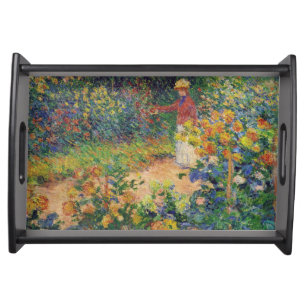 In the Garden, Monet Serving Tray