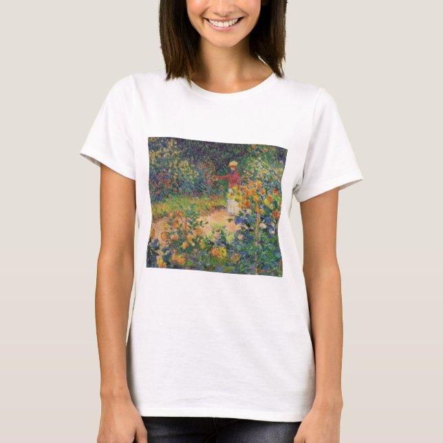 In the Garden, Monet T-Shirt (Front)