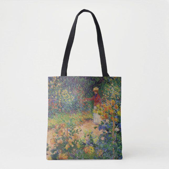In the Garden, Monet Tote Bag (Front)