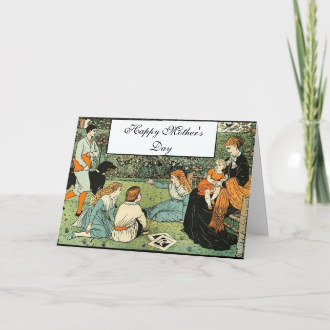 In the Garden Mother's Day Card (Front)