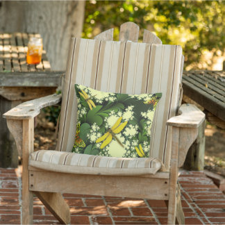 In The Garden Outdoor Pillow