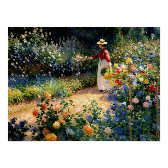 In the Garden Poster (Front)