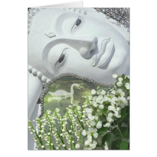 In the Garden - Quan Yin & Flowers Cards