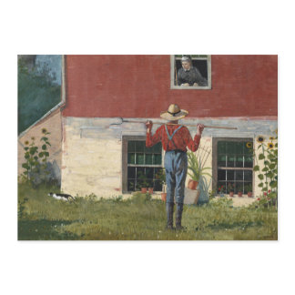 In the Garden (Rustic Courtship) | Winslow Homer Cards