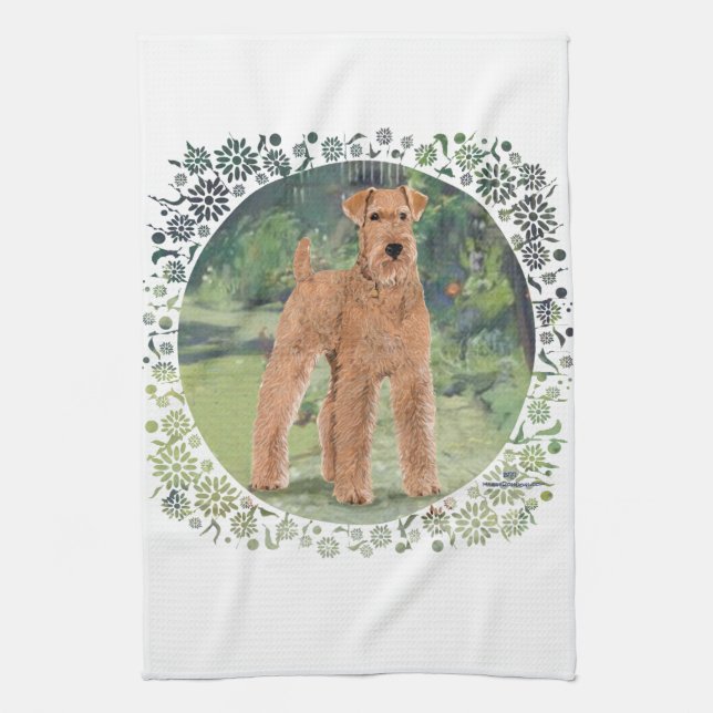In the Garden Towel (Vertical)
