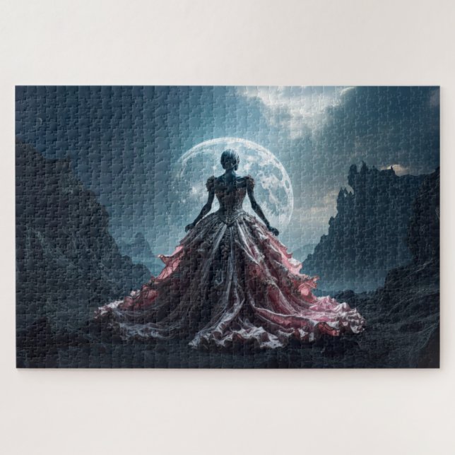 In the glow of the moon jigsaw puzzle (Horizontal)