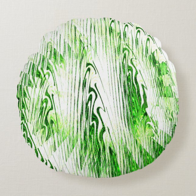 In the grass..... round pillow (Front)