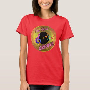 In the Groove (the revival of vinyl records). T-Shirt