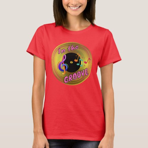 In the Groove the revival of vinyl records T_Shirt