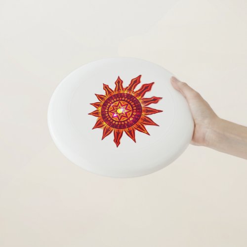 In the heart of the sun _ where silence glows Wham_O Frisbee