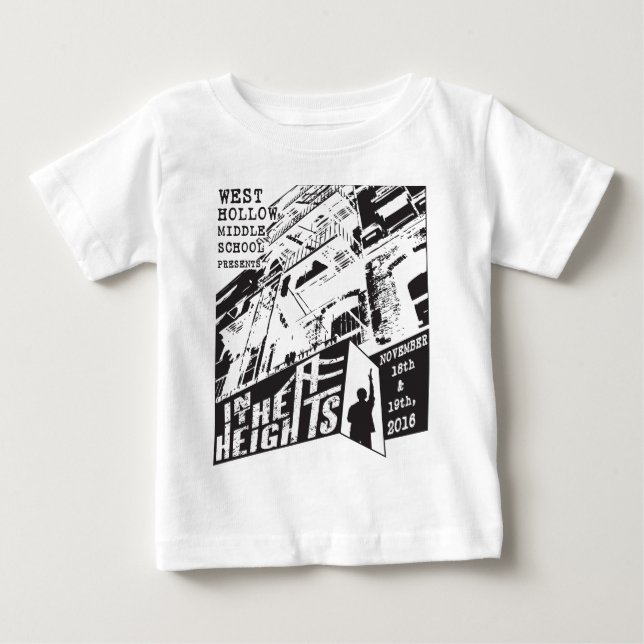 In The Heights Onsie Baby T-Shirt (Front)