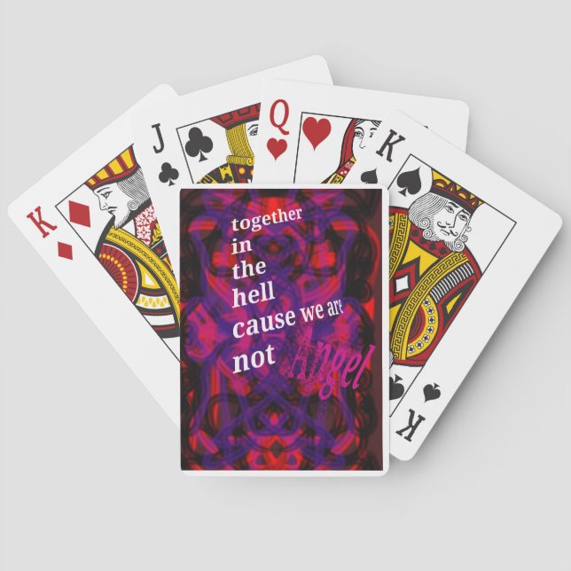 In the hell  poker cards (Back)