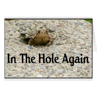 In The Hole Again Cards