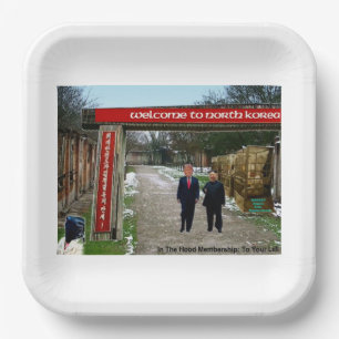 In the hood paper plates