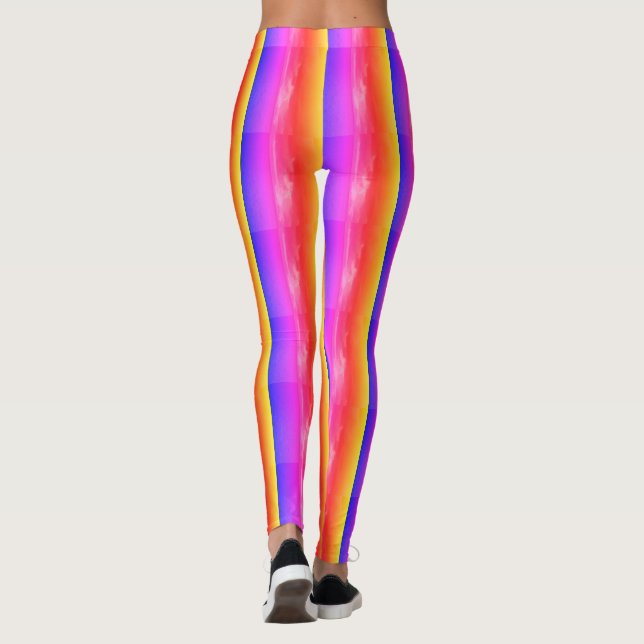 In the horizon abstract leggings (Back)