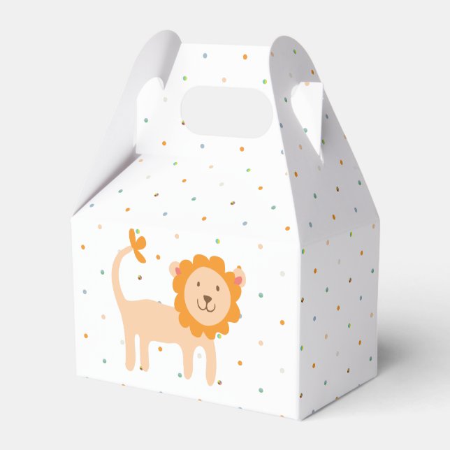 In the Jungle Favor Boxes (Front Side)