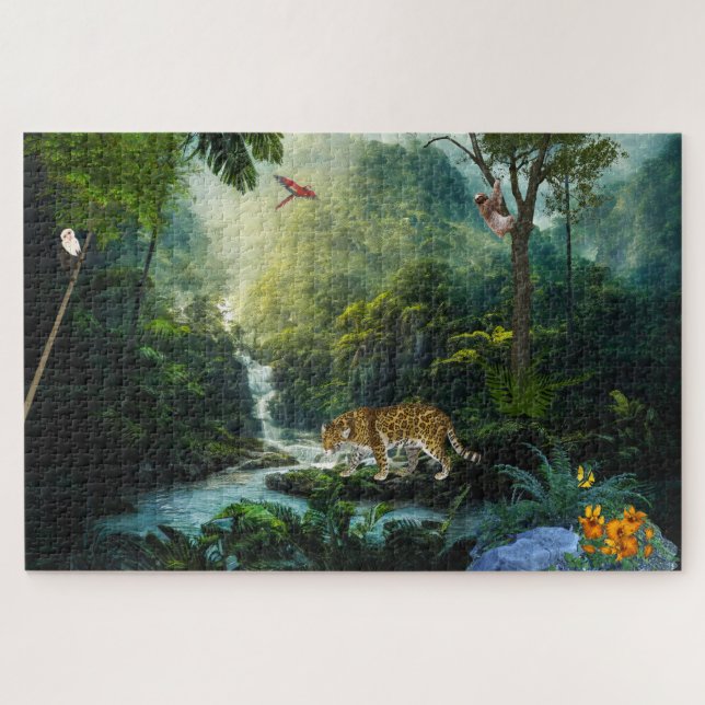 In the Jungle Jigsaw Puzzle (Horizontal)