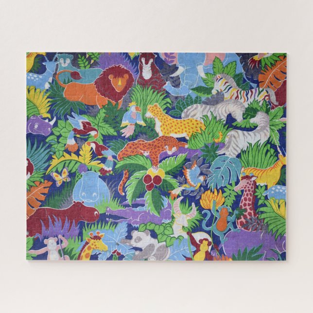 In the Jungle Jigsaw Puzzle (Horizontal)