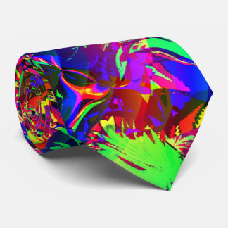 In the Jungle, the Mighty Jungle modern abstract Neck Tie