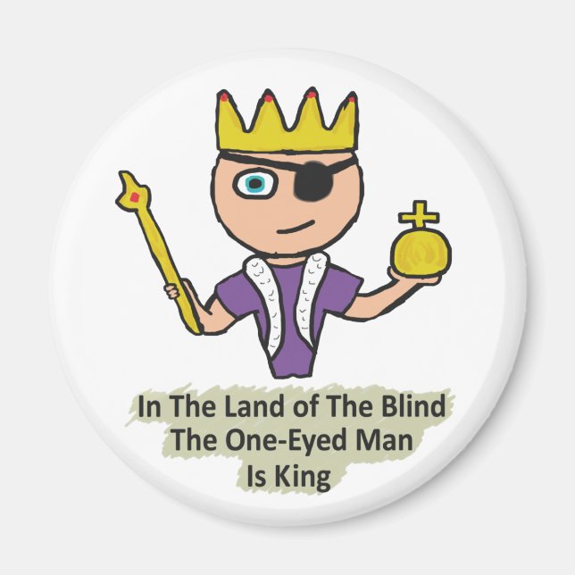 In The Land Of The Blind Magnet (Front)