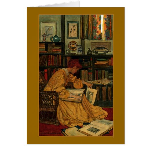 In the Library (Front)