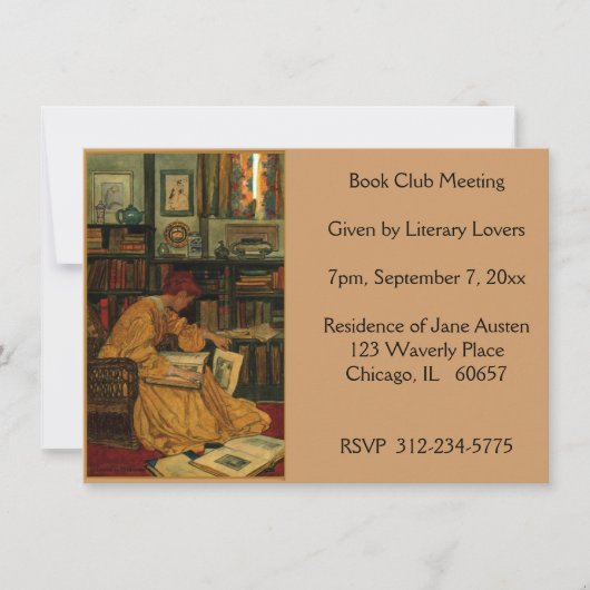 In the Library, Book (Front)