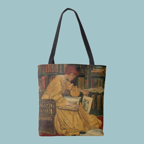 In the Library Tote Bag