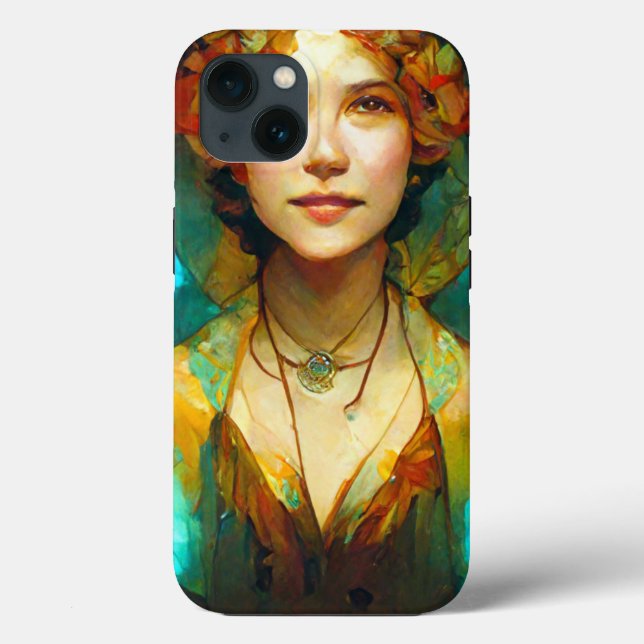 In The Light Art Nouveau Fantasy Case-Mate iPhone Case (Back)