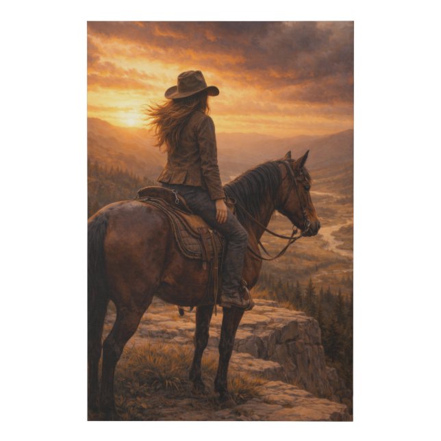 In the Light | Horse Art | Wrapped Canvas (Front)