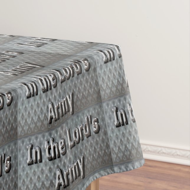In the Lord's Army Tablecloth (In Situ)