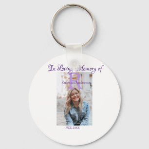 In the loving memory of memory keepsake add year n keychain