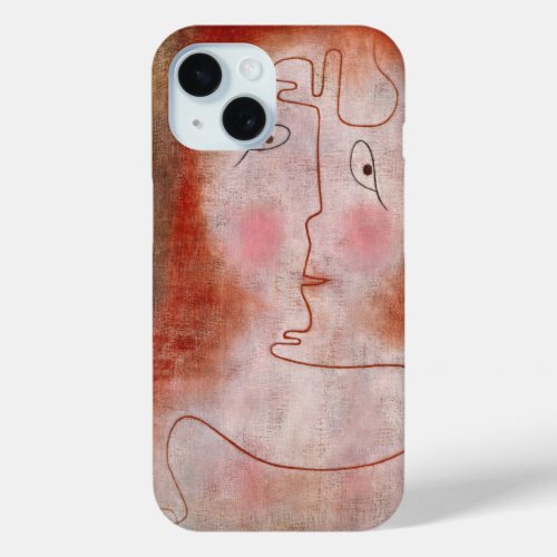 In the Magic Mirror by Paul Klee iPhone 15 Case