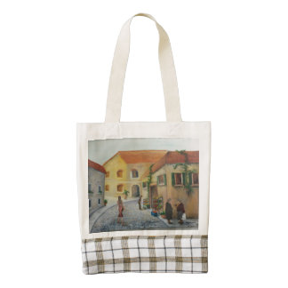"In the Market" small tote bag