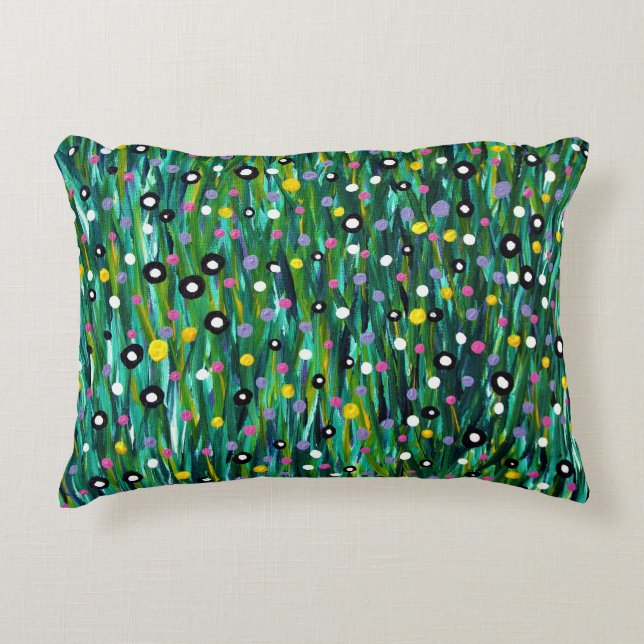 In The Meadow Accent Pillow (Front)