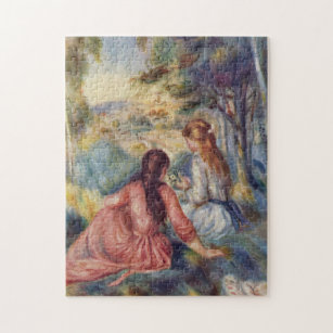 In the Meadow by Renoir Jigsaw Puzzle