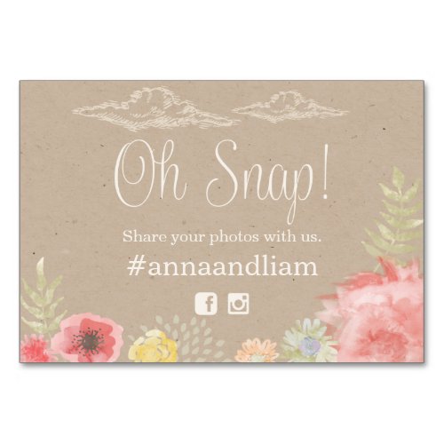In the Meadow Summer Wedding social media Card