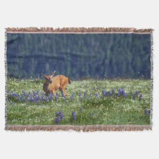 In the Meadow Throw Blanket