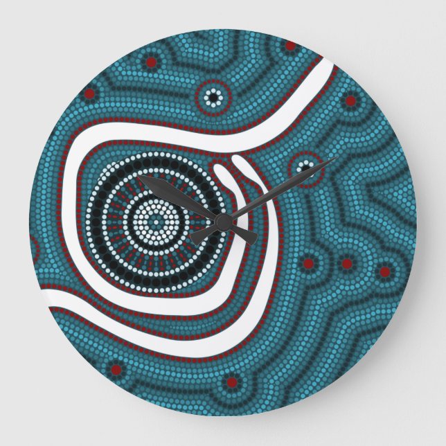 In the middle of nowhere - In the middle of nowh Large Clock (Front)