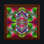 In the Mirror Keepsake Box<br><div class="desc">Very pretty, colorful, and unique fractal design. Thanks for looking, and Happy Holidays!</div>