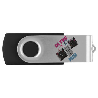 in the mix DJ music design Flash Drive