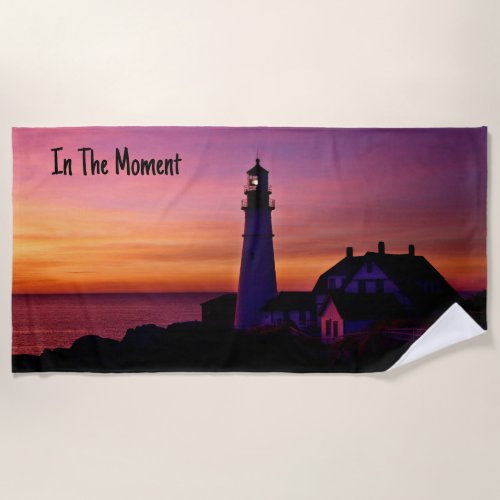 In The Moment Beach Towel 