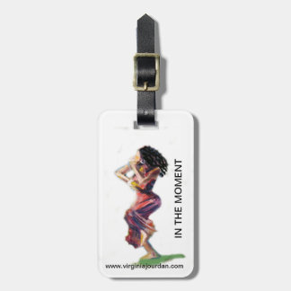 In The Moment luggage tag