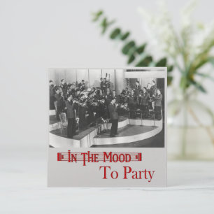 In the Mood Invitation