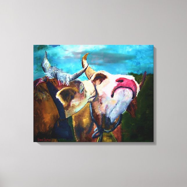 In the Mooooood Canvas Print (Front)