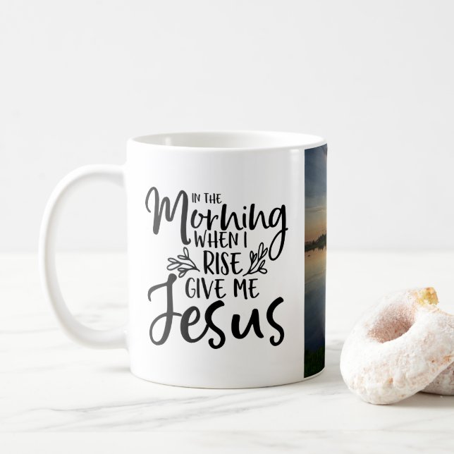 In the Morning - Jesus Mug (With Donut)