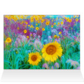 In the morning, Sunflower card (Inside Horizontal (Top))