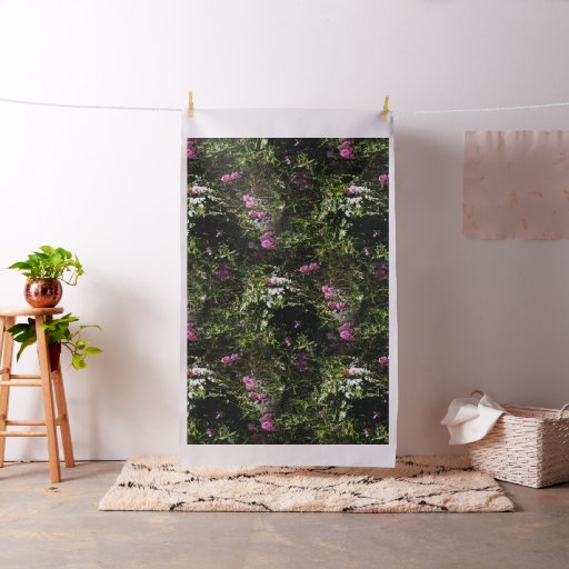 In the mountains where the Sweet Peas grow.... Fabric