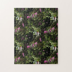 In the mountains where the Sweet Peas grow.... Jigsaw Puzzle